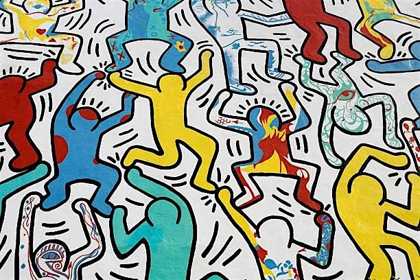 Adult Art Class w. Selena; Keith Haring\u2019s Pop Art