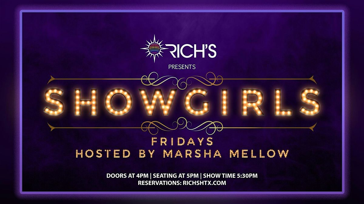 SHOWGIRLS DRAG SHOW AT RICH'S HOUSTON