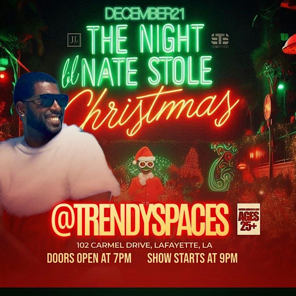 Trendy Spaces Presents: The Night Lil Nate Stole Christmas