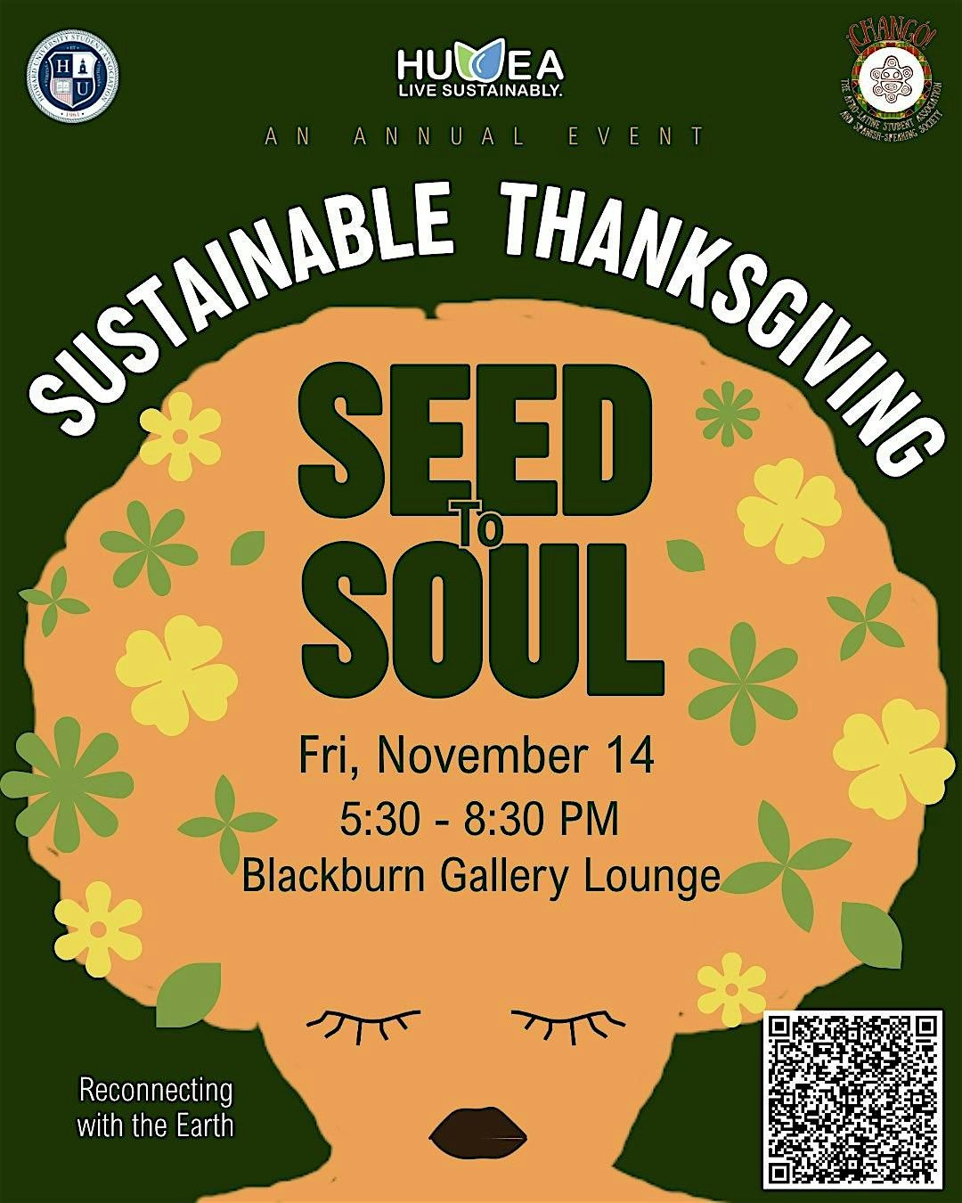 HUWEA Sustainable thanksgiving: Seed to Soul