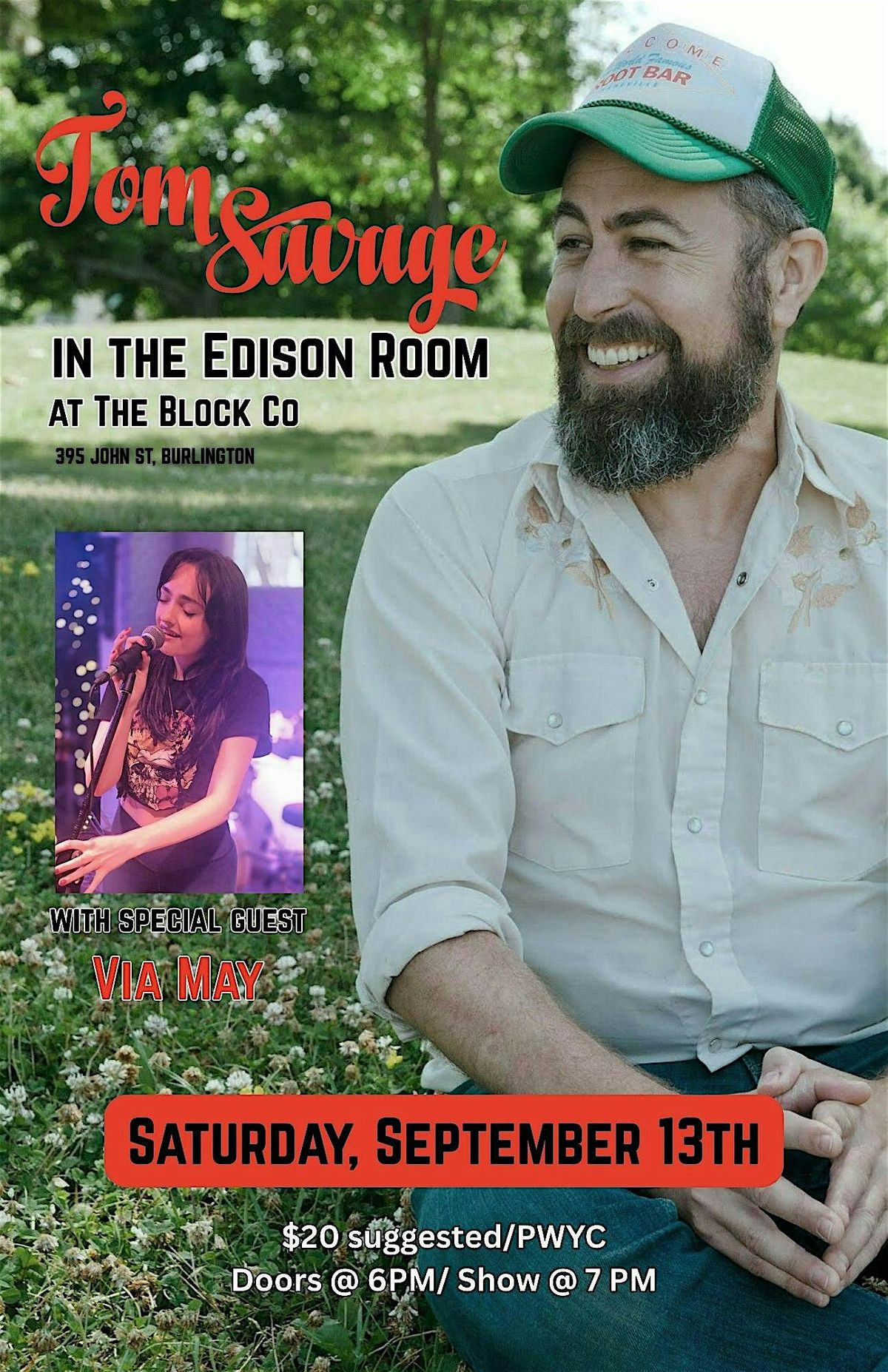 Tom Savage -  Live in the Edison Room