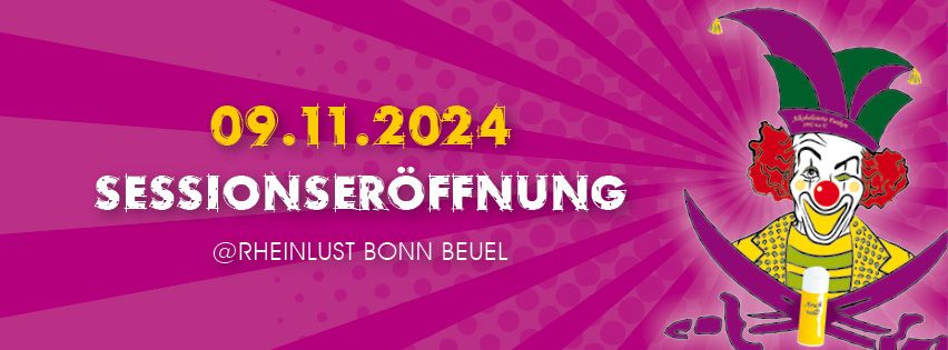 Sessionser\u00f6ffnung 2024 \/ 2025 der Alko Funken