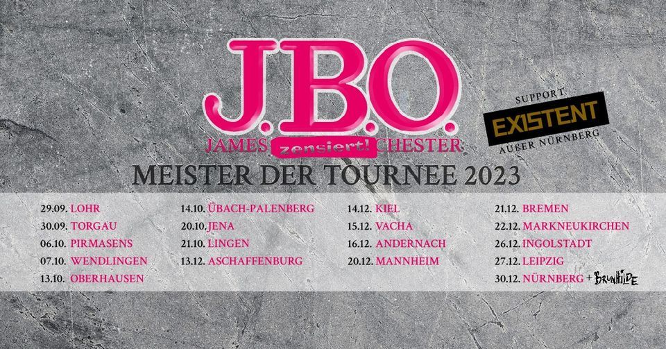 J.B.O. - Oberhausen - Meister der Tournee 2023