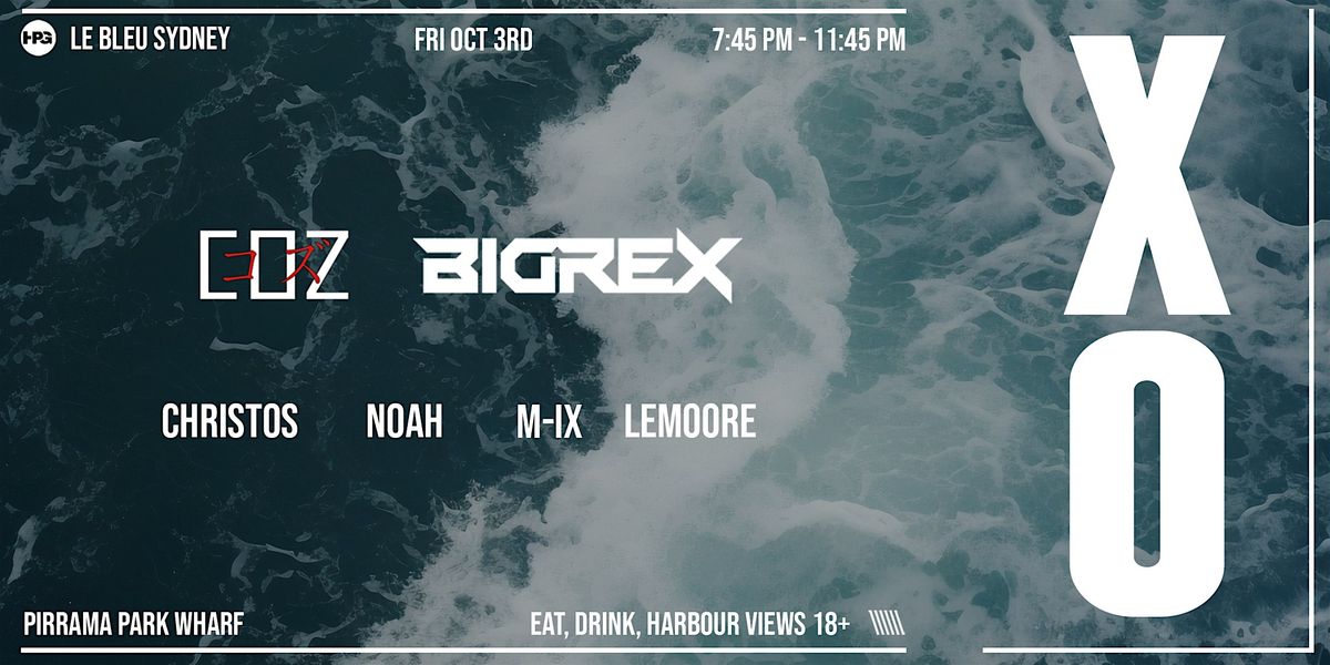 XO Boat Party - 3rd Oct