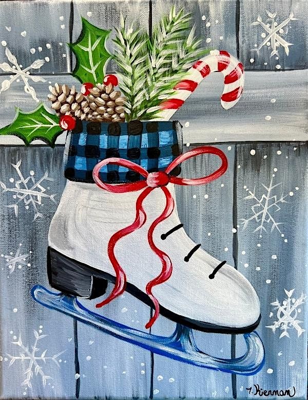 Winter Skate Paint Event Night