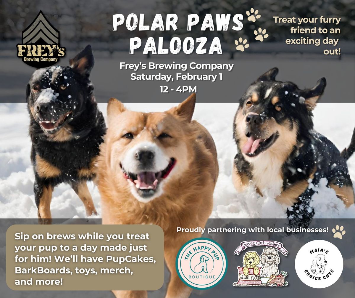 Polar Paws Palooza: Dog Meetup at Frey's! \ud83d\udc3e 