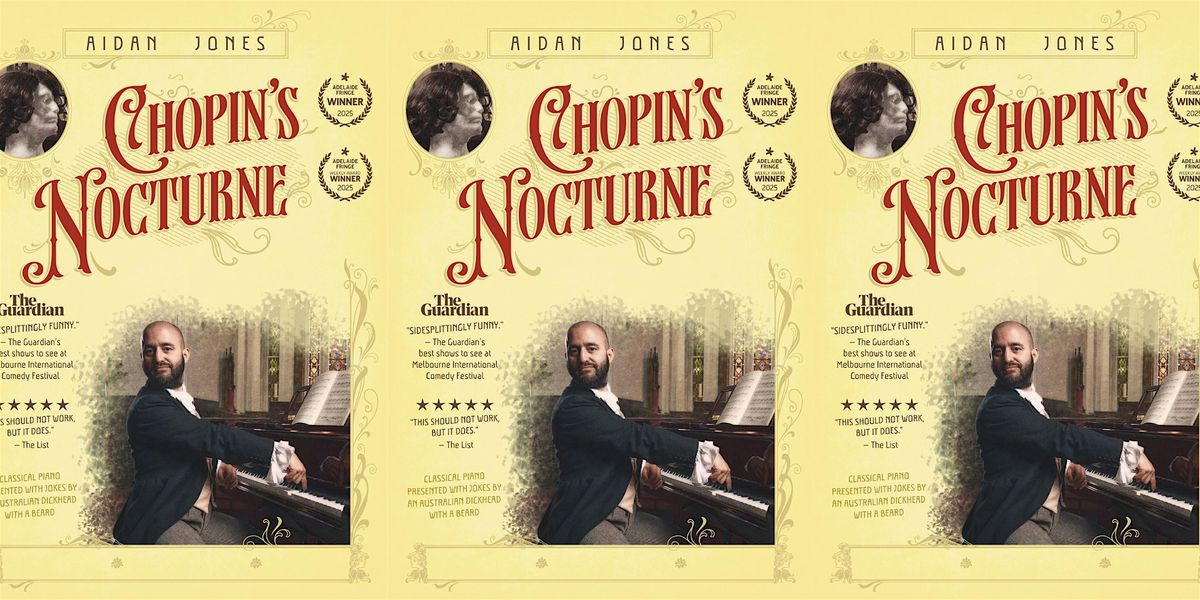 Aidan Jones: Chopin's Nocturne \u2022 stand up comedy in English