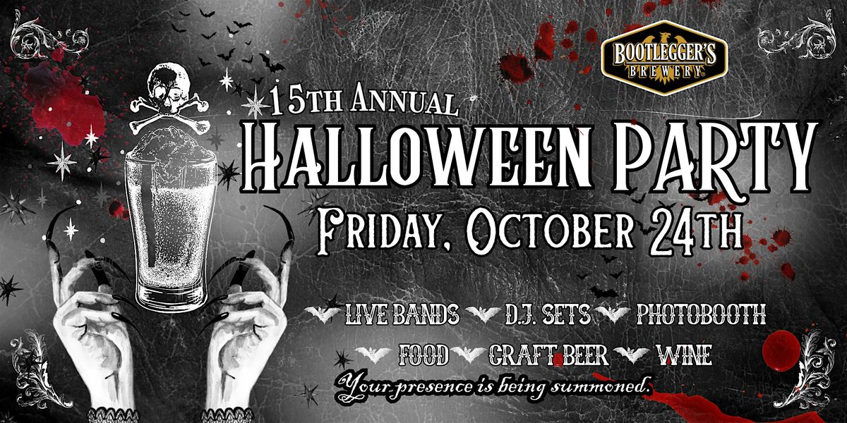 15th Annual Bootlegger's BOO-ery Halloween Party