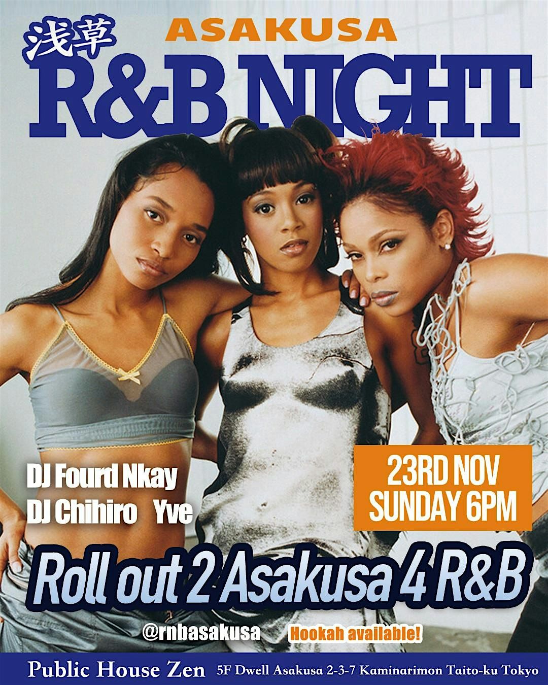 Asakusa R&B Night \/ \u6d45\u8349R&B\u30ca\u30a4\u30c8