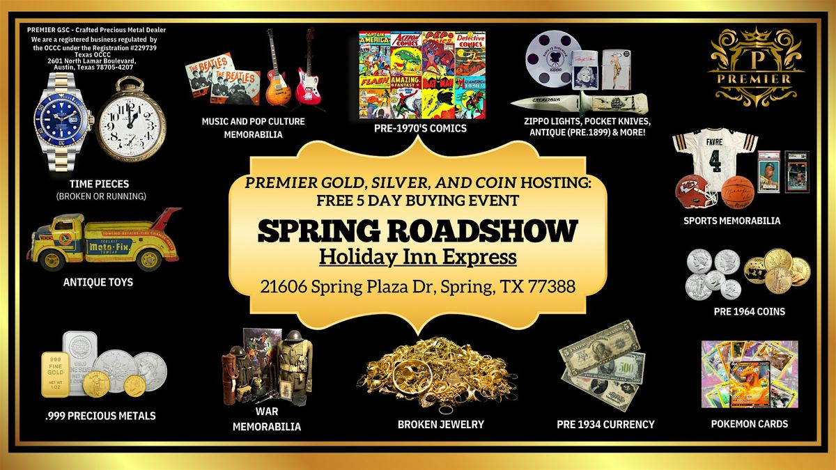 Spring, TX FREE 5- Day Event
