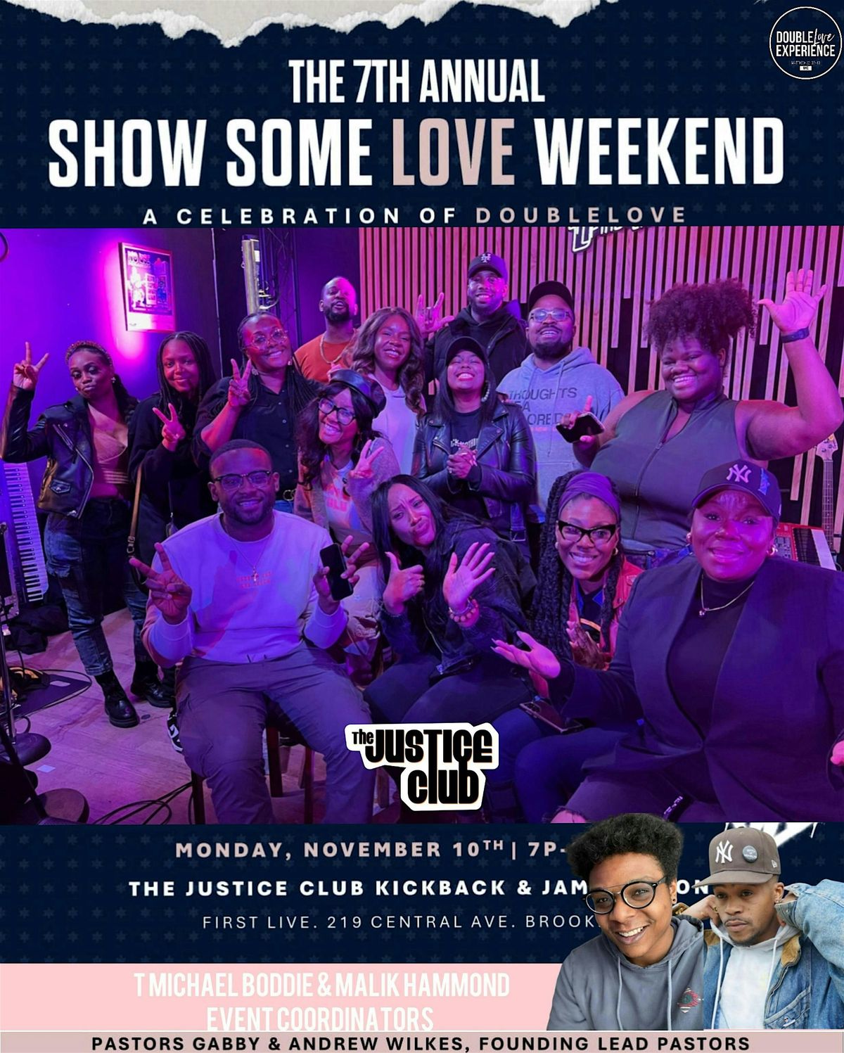 The Justice Club Jam Session & Kickback - Celebrating 7 Years of DLE.