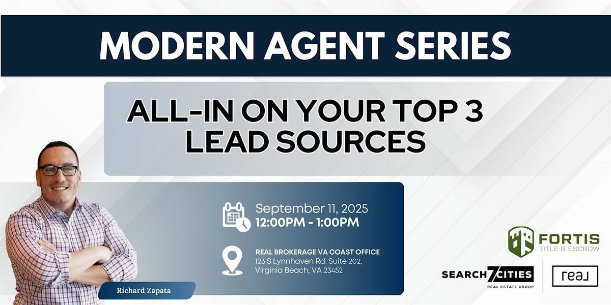 All-In on Your Top 3 Lead Sources