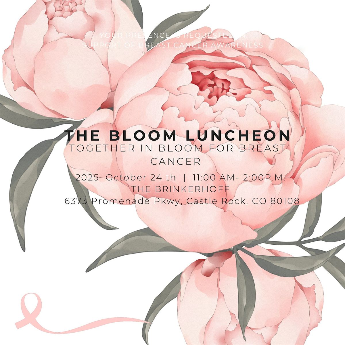 The Bloom Luncheon-Together in Bloom for Breast Cancer