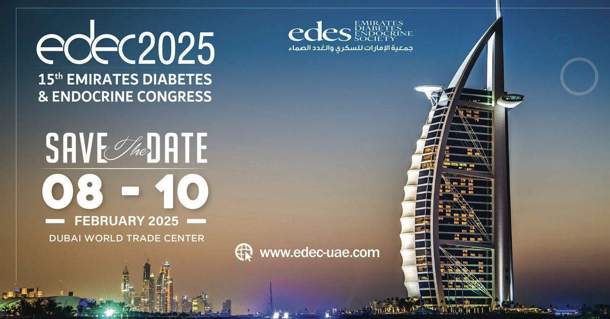 The 15th edition of the Emirates Diabetes & Endocrine Congress