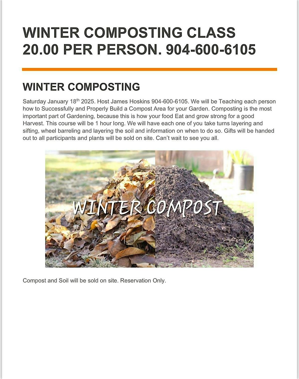 Beginners Winter Composting