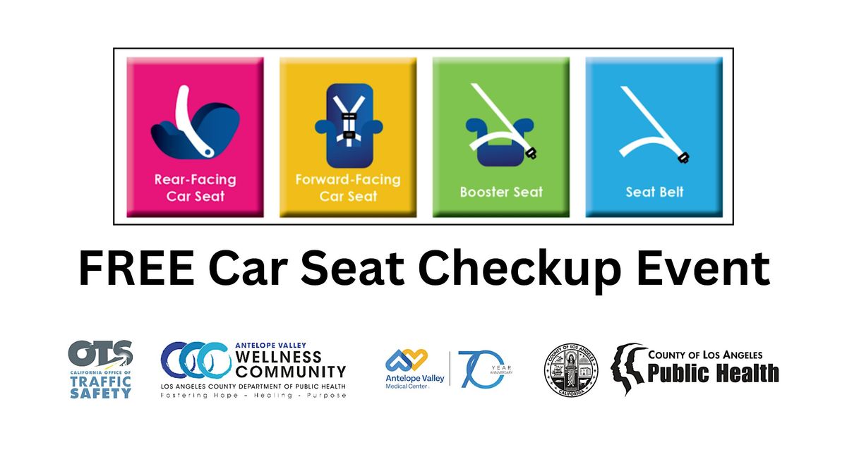 Free Car Seat Checkup!   Lancaster - April  11, 2025