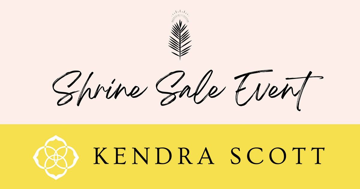 Shrine Sale Event at Kendra Scott