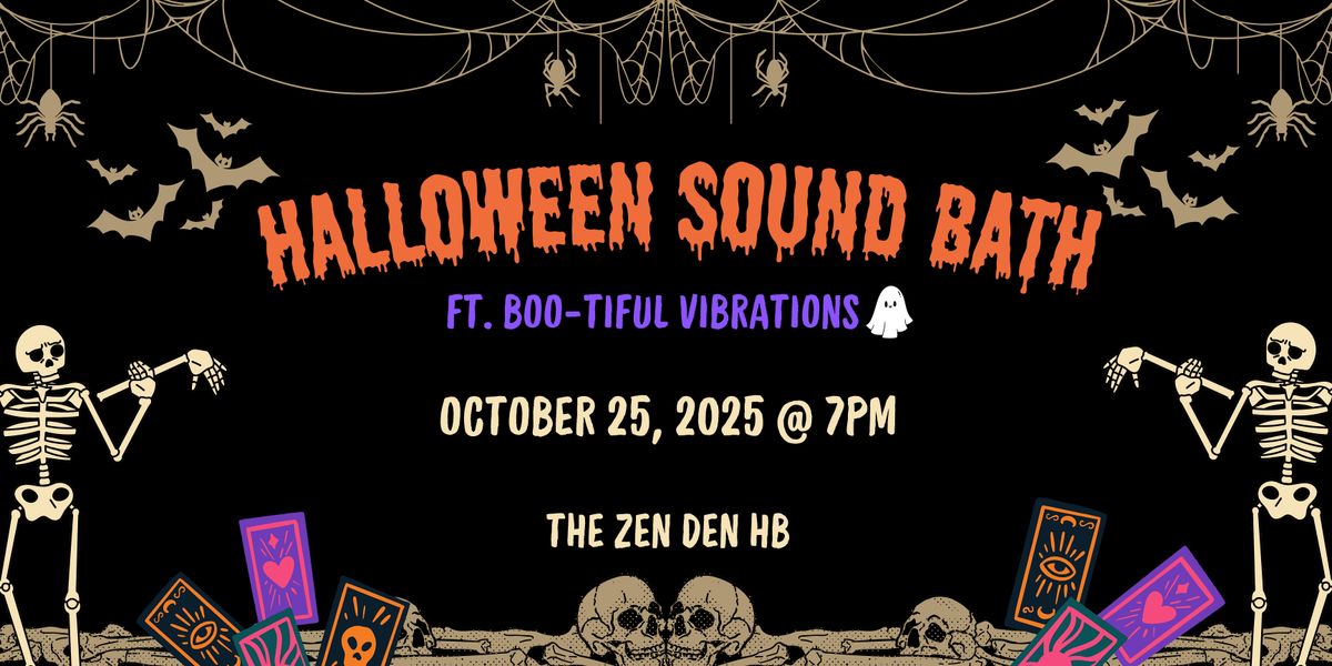 Boo-tiful Vibrations: A Halloween Sound Bath