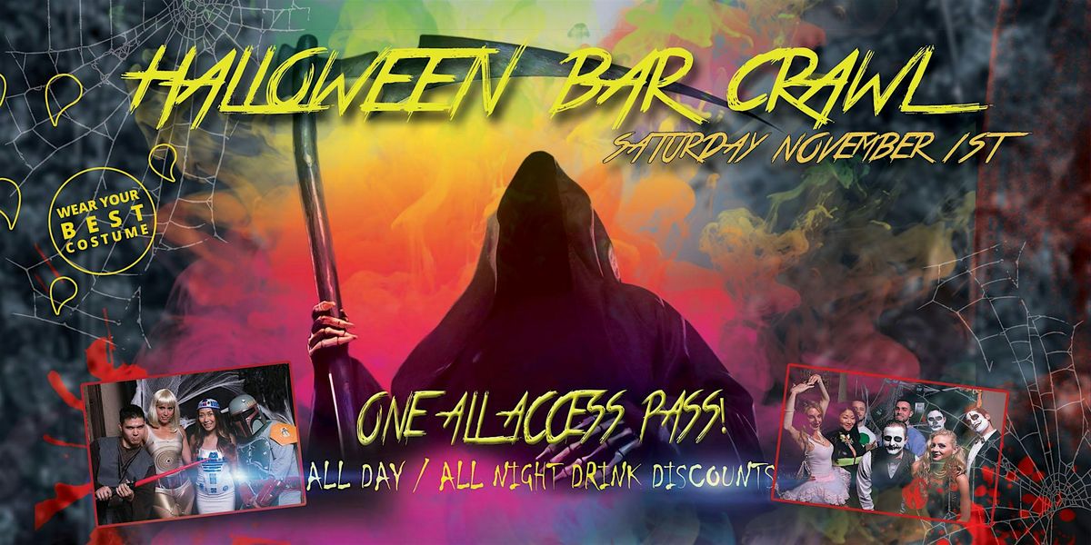 CHICAGO HALLOWEEN BAR CRAWL ALL-ACCESS PASS - River North - Nov 1st