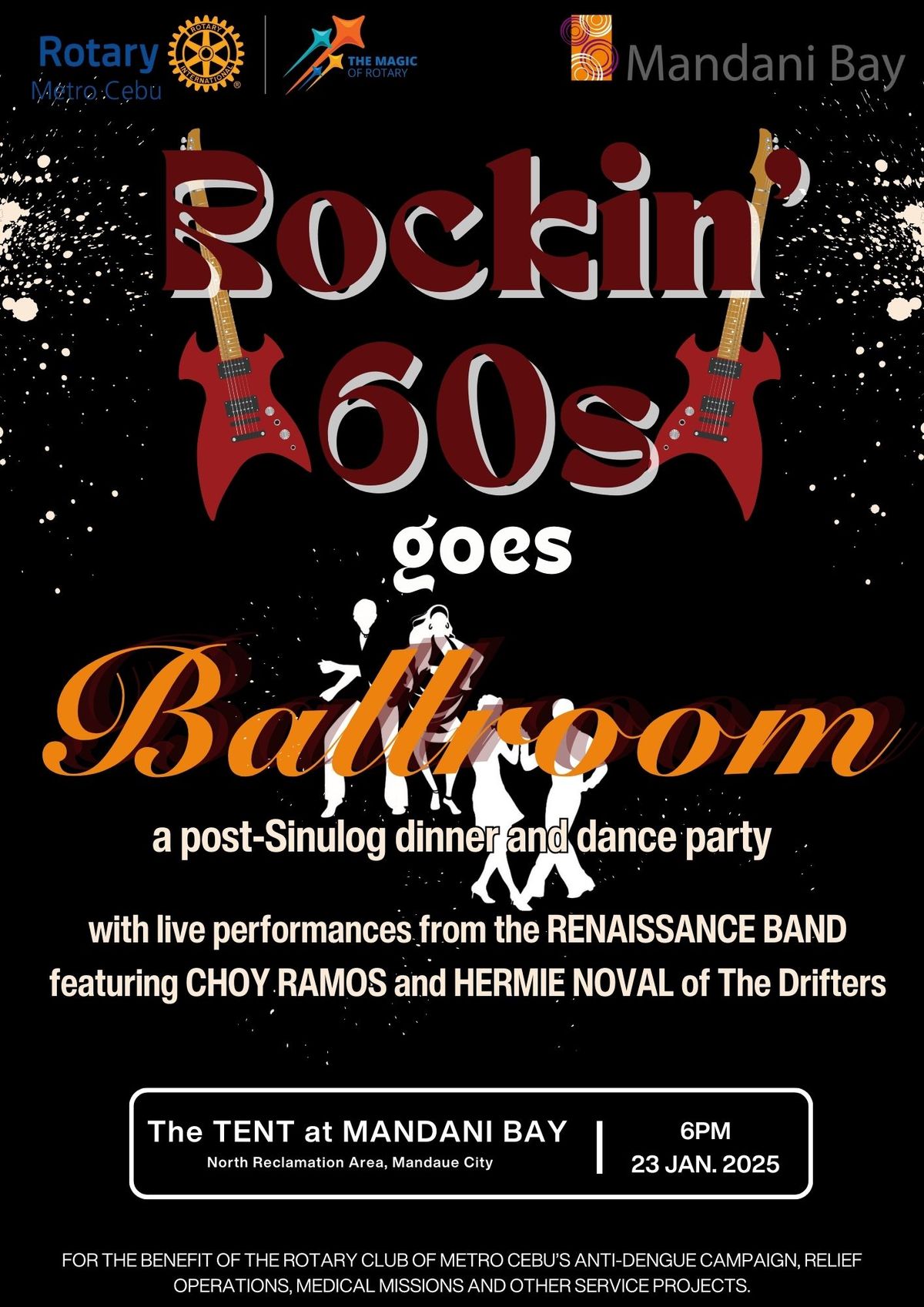 Rockin' 60s goes Ballroom (a post-Sinulog 2025 reunion dinner and dance party)