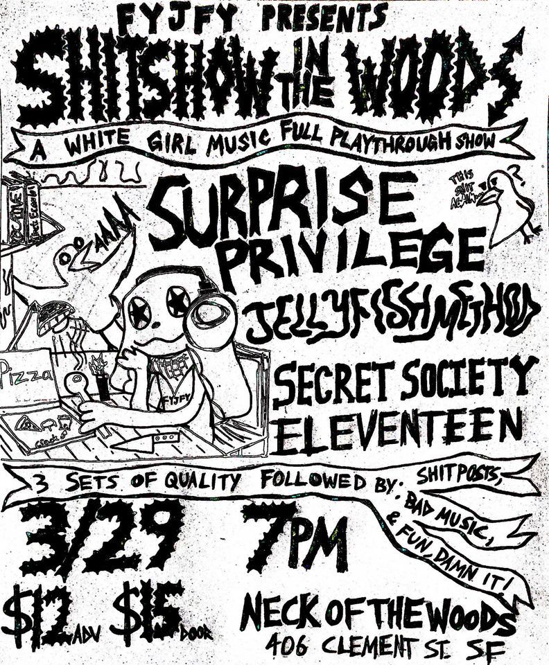 Surprise Privilege\/ Jellyfish Method\/ Secret Society\/ Eleventeen