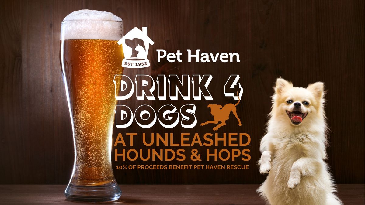 Drink For Dogs Benefiting Pet Haven