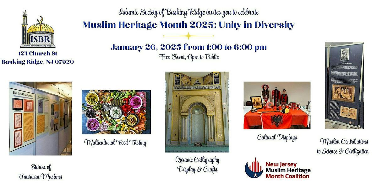 Celebrate Muslim Heritage Month at ISBR