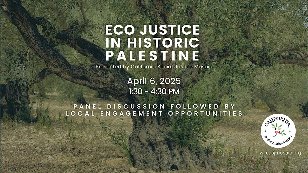 Eco Justice in Historic Palestine