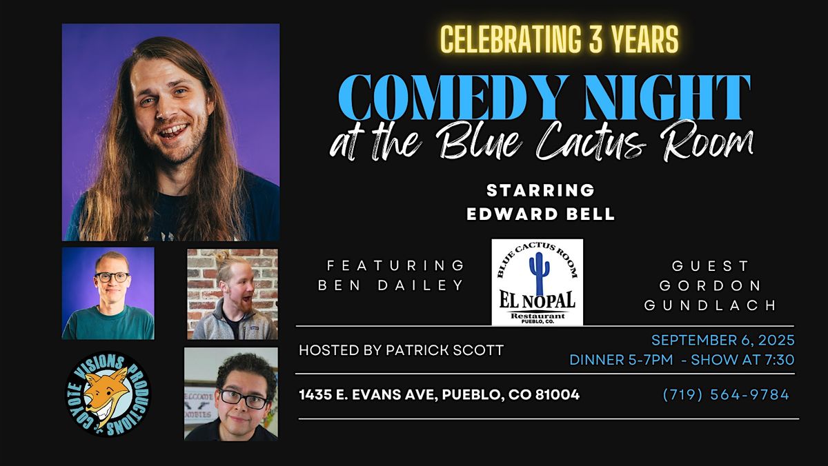 Comedy Night at the Blue Cactus Room 9-2025