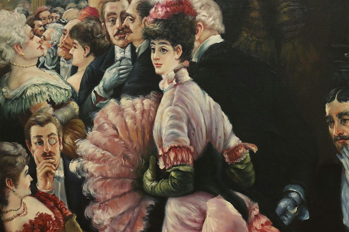 Gilded Age Parlor Party