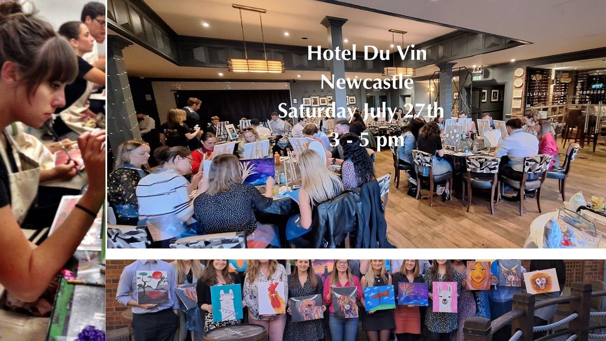 Paint Sip Hotel Du Vin Newcastle