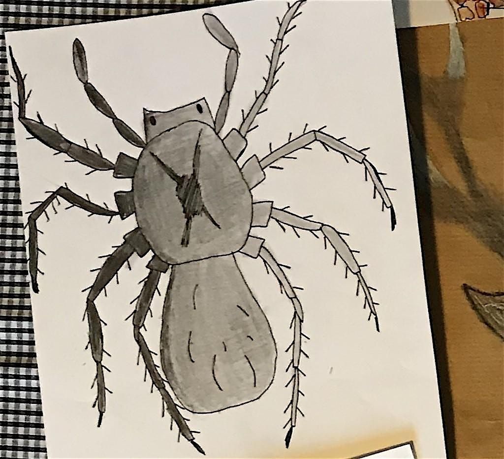 Autumn Art Club, Halloween themed art day.