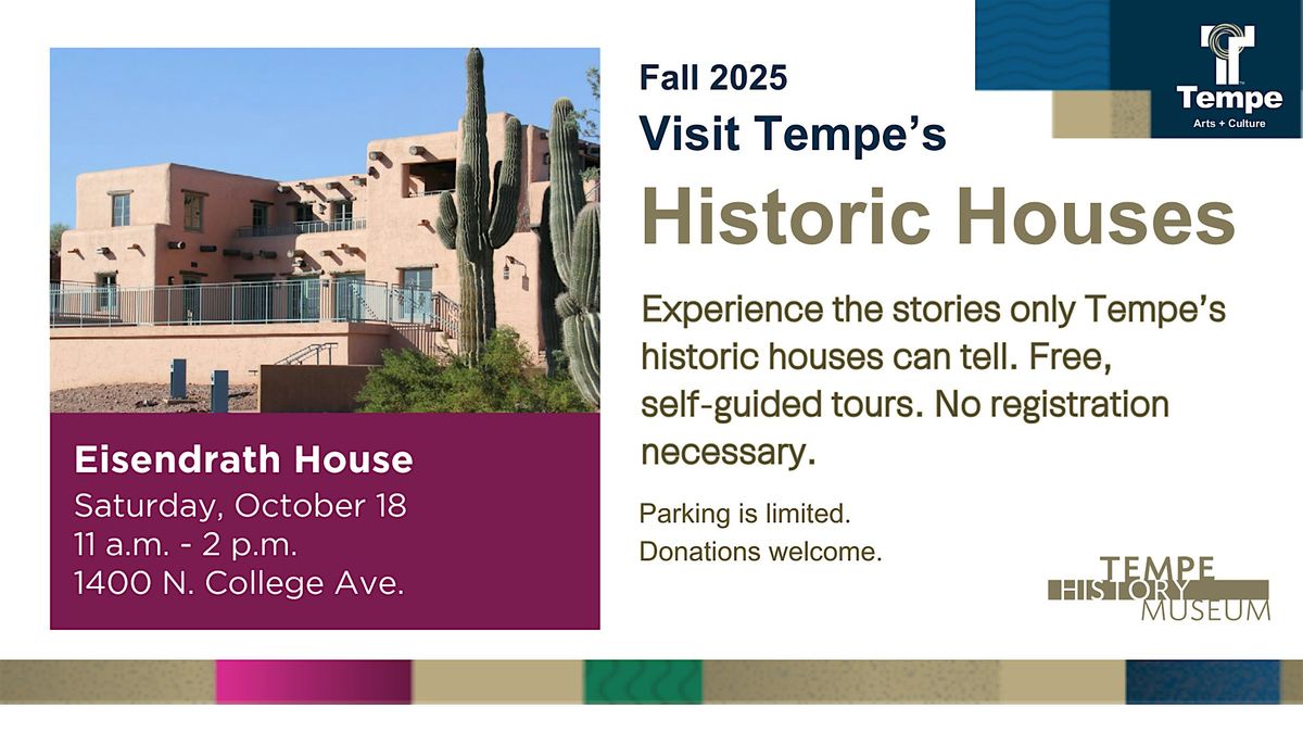 Eisendrath House Saturday Open House