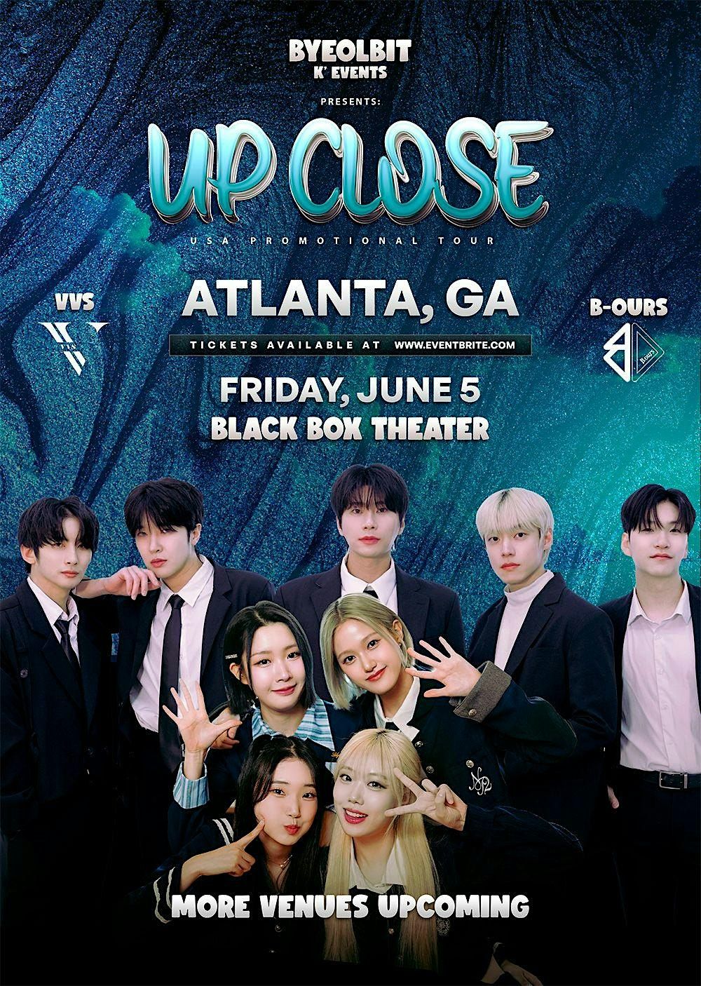 VVS & B-OURS THE UPCLOSE USA PROMOTIONAL TOUR ATLANTA