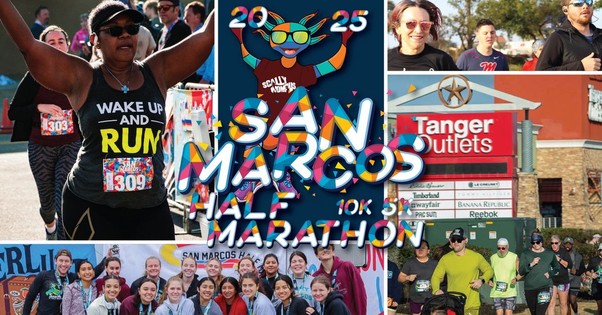 San Marcos Half Marathon , 10k and 5k 2025