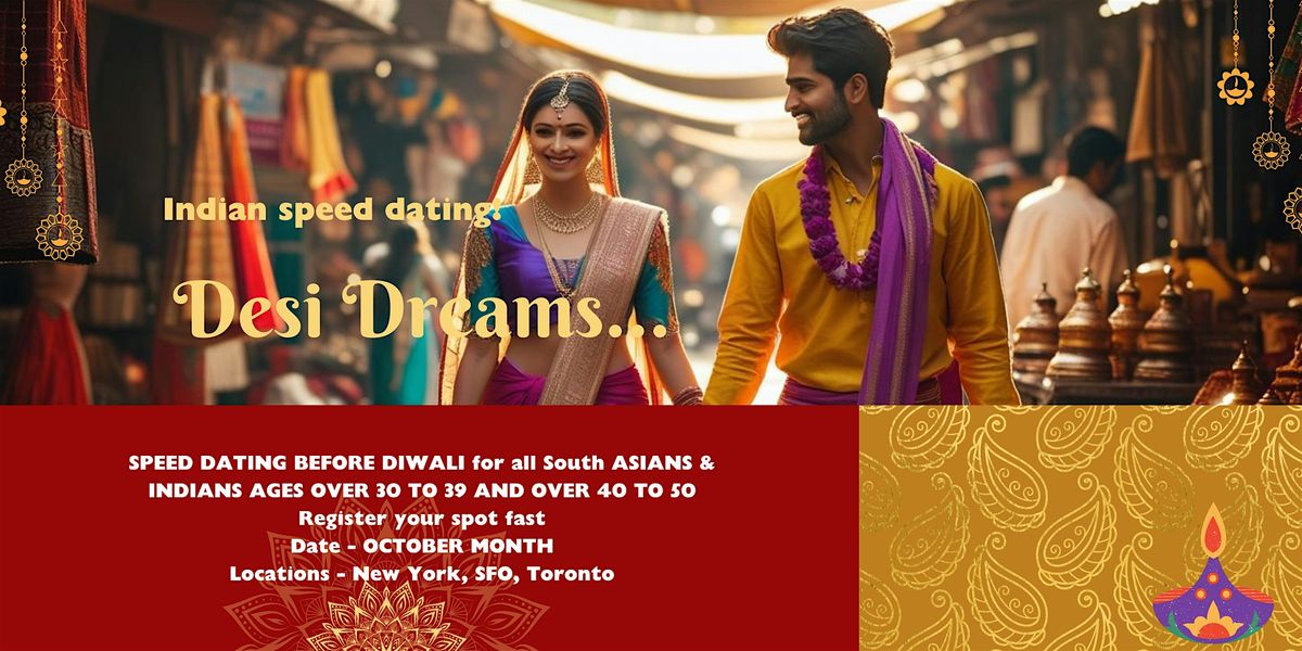 Indian Desi Singles - Diwali in Manhattan - 29+ to 46
