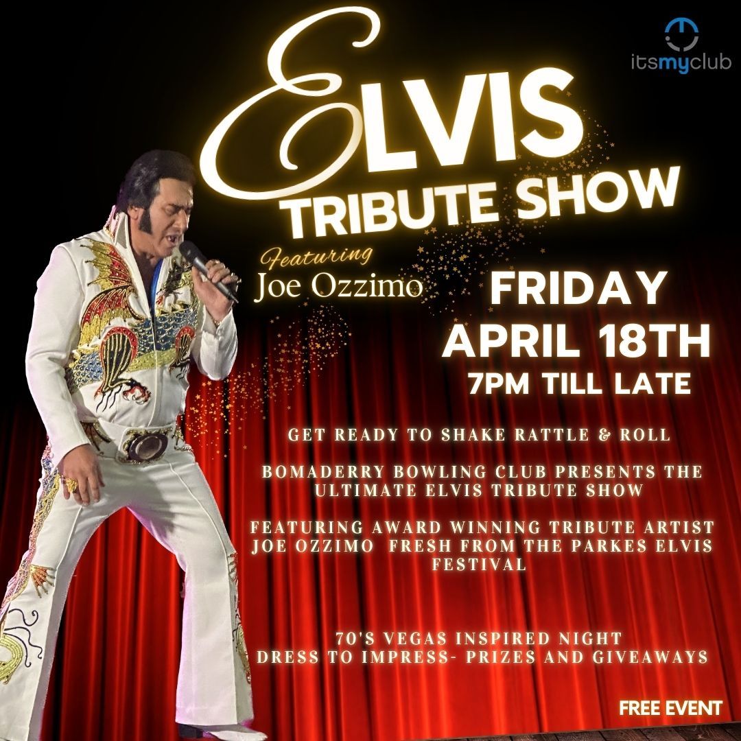 ELVIS Tribute Show featuring Joe Ozzimo 