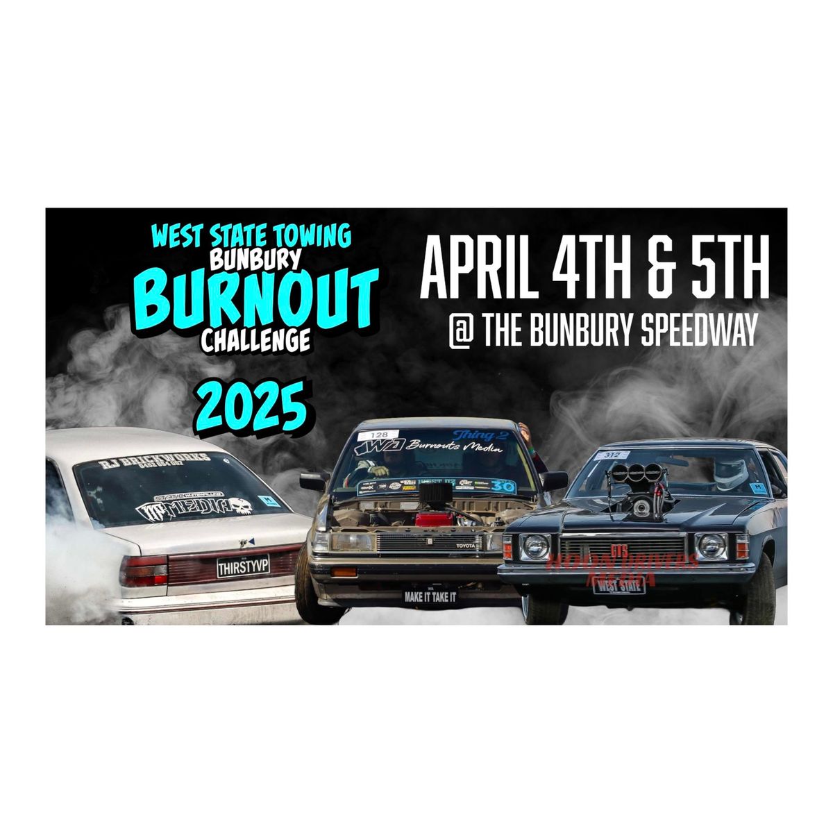 West State Towing Bunbury Burnout Challenge 2025