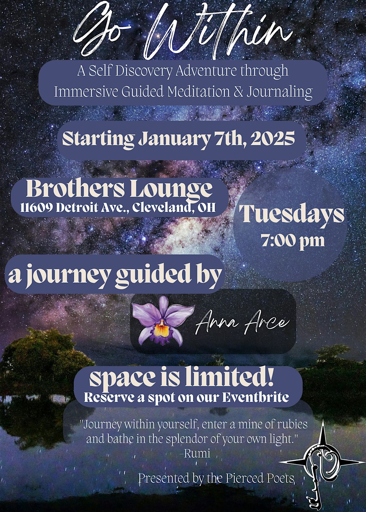 "Go Within" \u2013 Guided Meditation Journeys w\/ Anna Arce