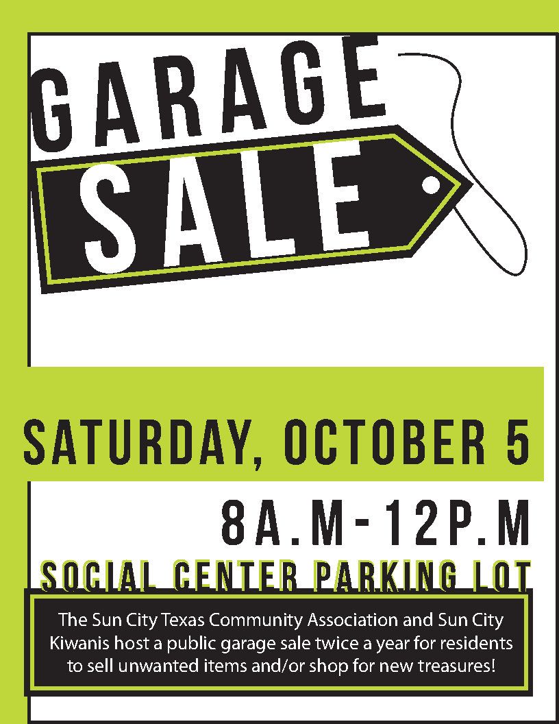 Fall Garage Sale