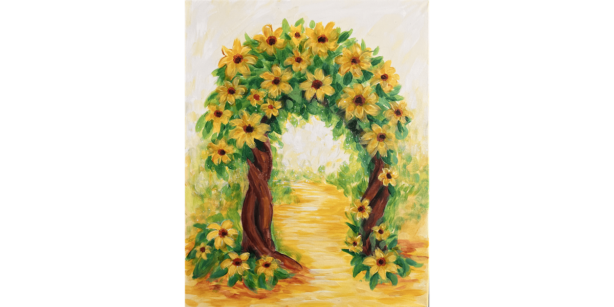 Sunflower Archway - Paint and Sip in Phoenix | Classpop!\u2122