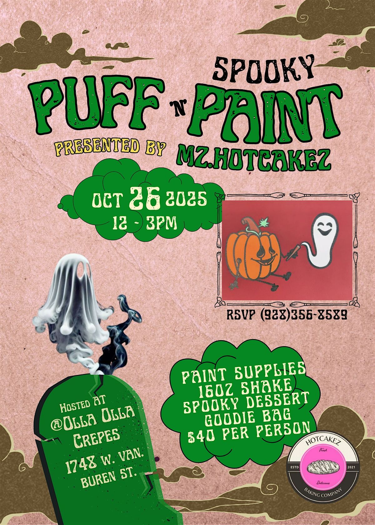 Spooky Puff n Paint