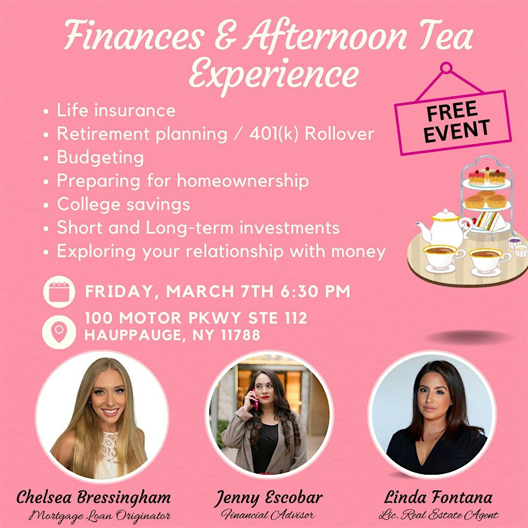 Finances & Tea Experience