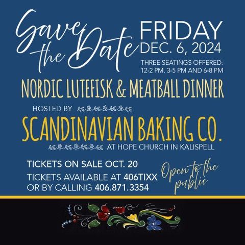 1st Annual Lutefisk and Norwegian Meatball Dinner