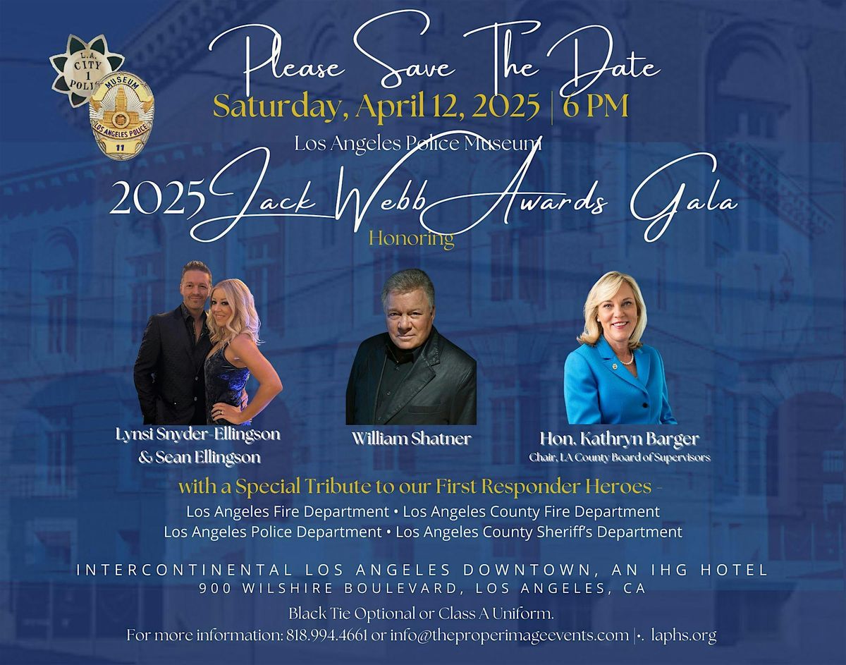 2025 Jack Webb Awards Gala