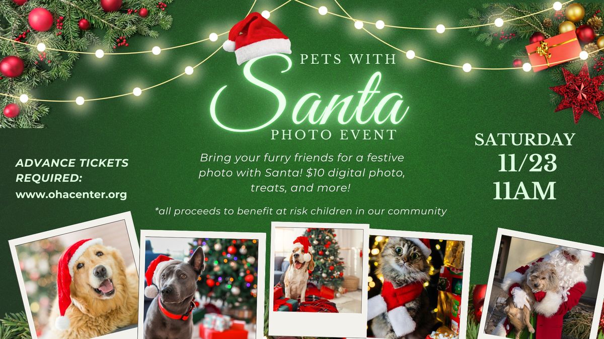 Pets with Santa Photo Event