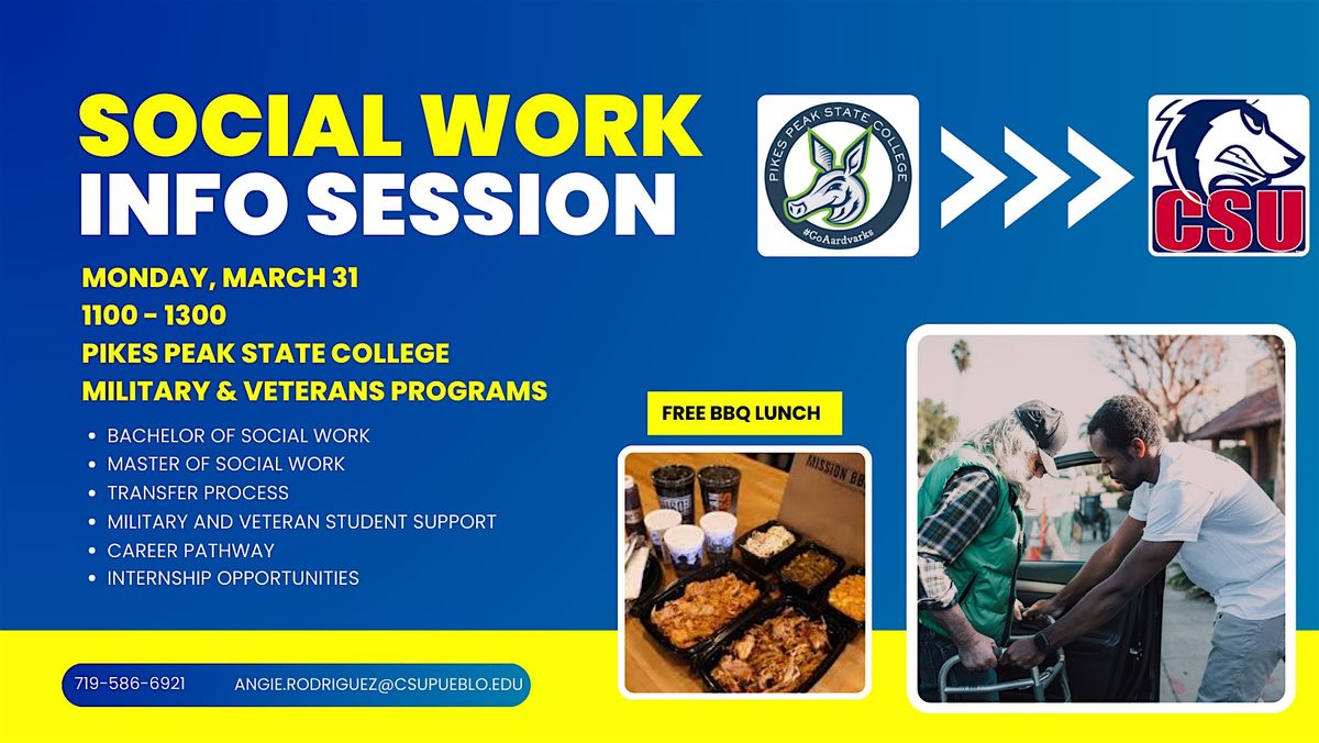 SOCIAL WORK INFO SESSION