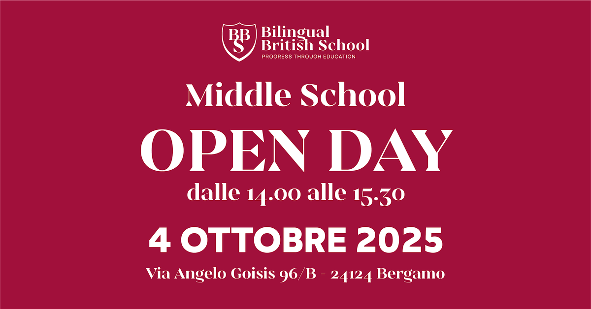 BBS OPEN DAY MIDDLE  SCHOOL
