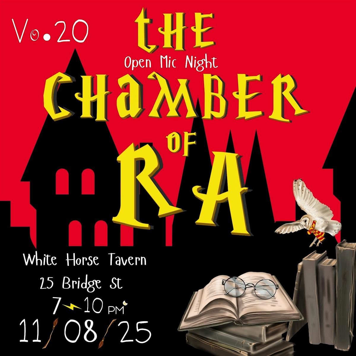 RA OPEN MIC's Vo. 20 "The Chamber of RA"  Cosplay Open Mic
