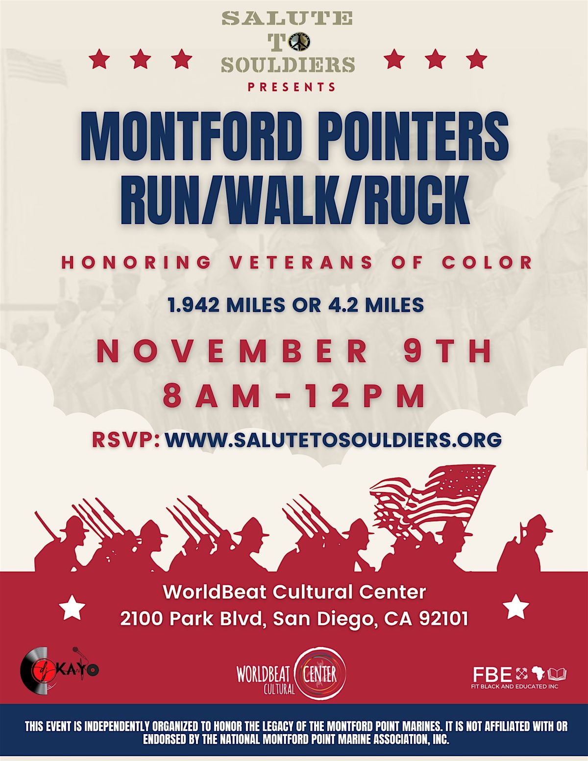 Montford Pointers run\/walk\/ruck